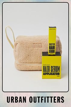 Nourishing hair serum and applicator set by Babe Original. Formulated to help increase density and give your hair a healthier feel and appearance. Complete with a teddy fleece makeup bag to carry your applicator, serum and other beauty essentials. Made vegan and cruelty free. Features Densifying hair serum and applicator set by Babe Original Serum is formulated with hair loving ingredients to help increase density and give your hair & scalp a healthy feel Applicator brush for easy and thorough d Trader Joes Hair Serum, Hair Scalp, Hair Serum, Nourishing Hair, Hair A, Beauty Essentials, Cruelty Free, Healthy Hair, Makeup Bag