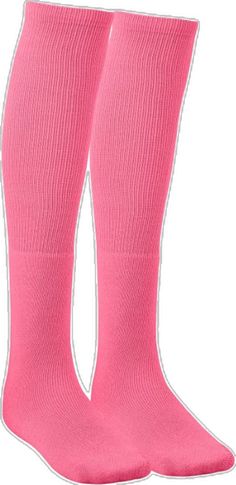 Sporty Pink Sports Socks, Sporty Pink Socks For Sports, Sports Stretch Hosiery, Stretch Knee-high Sports Socks, Breathable Sports Knee-high Socks, Pink Breathable Fitted Socks, Comfortable Breathable Knee-high Sports Socks, Pink Knee-high Sports Socks, Soccer Socks