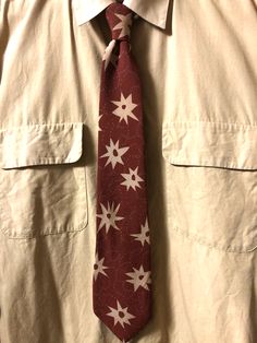 Tie Alternatives, Funky Ties, Star Tie, Vintage Ties, Make A Tie, Tie Collection, Diy Tie, Artist Outfit, Cool Ties