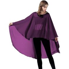 Chiffon Premium Chiffon Material - Lightweight & Breathable & Chic Simplicity & Drape. Multi-Color Option & Infinite Size - 27 Kinds Of Color, There’s Always A Color To Match Your Clothes Perfectly. Front Length:21" (54cm), Back Length:30" (98cm), Width:55" (138cm). One Size Fits All, Especially For Large Size Figure, It’ll Be Modest Fit As Well. Feminine Design & Fit Perfectly - This Chiffon Cape With High-Low Design In Front And Back , Outline A Slender Figure, Create A Vogue Translucent Silho Flowy Outfit, Cosplay Elf, Chiffon Capelet, Wedding Capelet, Bridal Capelet, Trim Scarf, Poncho Wrap, Yellow Scarf, Modest Fits