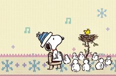 a cartoon character sitting in front of a group of small white birds and a bird nest