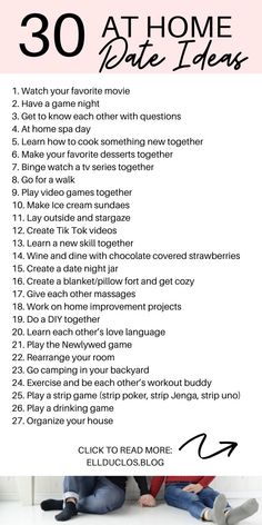 Night Activities For Couples, Night In Ideas Couples, Activities For Date Night At Home, Things For Couples To Do At Home, Ideas For Couples To Do Together, At Home Date Night Ideas For Married Couples, Couples Activity Ideas At Home, Couple To Do List Ideas, Couple Things To Do At Home