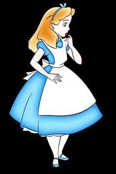 an image of a woman dressed as alice from the disney animated movie, sleeping beauty