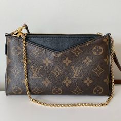 Louis Vuitton Pallas Clutch Louis Vuitton Does Not Sell This In Stores Anymore Great Condition - I’ve Had This For Years And The Outside Looks Brand New. See Pictures For The Inside. Will Clean This Out If Anyone Is Interested! This Was My Go To Bag For Years. This Could Last For Several More Years In Great Condition. Selling Just Because I’m Getting Rid Of Branding / Patterned Items Lv Clutch Louis Vuitton Official, Lv Pallas Clutch, Lv Pallas, Louis Vuitton Pallas Clutch, Lv Clutch, Louis Vuitton Pallas, Bags Louis Vuitton, Louis Vuitton Pochette, Louis Vuitton Bags