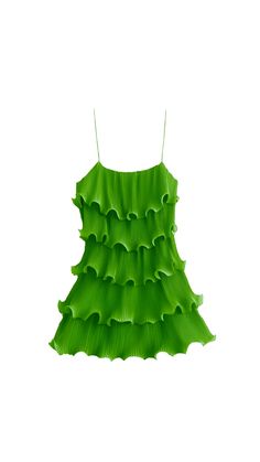 LUCIA DRESS Sorority Dress, Mini Green Dress, Sorority Dresses, Green Ruffle Dress, Tiered Ruffle Mini Dress, Celine Dress, Dorothy Dandridge, Ruffle Mini Dress, Sequin Mini Dress