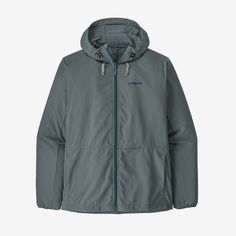 Designed to protect you from the elements both in and out of the water, the Stretch Terre Planing Hoody is a superlight, quick-drying 100% recycled polyester waterman jacket with four-way stretch, a DWR (durable water repellent) finish made without perfluorinated chemicals (PFCs/PFAS); and 40+ UPF sun protection. Made in a Fair Trade Certified™ factory. | Patagonia Men's Stretch Terre Planing Sun UPF Hoody in Nouveau Green, XXL - Recycled Polyester/UPF Fabric Lightweight Hooded Windbreaker For Outdoor, Lightweight Hooded Windbreaker For Outdoor Activities, Lightweight Long Sleeve Windbreaker For Outdoor, Hooded Gray Windbreaker For Hiking, Gray Hooded Windbreaker For Hiking, Lightweight Waterproof Windbreaker For Hiking, Lightweight Waterproof Functional Windbreaker, Lightweight Waterproof Windbreaker For Outdoor Activities, Casual Lightweight Windbreaker For Outdoor