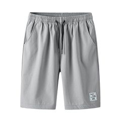 New Men Shorts Fashion Elgooss Summer Shorts Men, Shorts Cotton, Clothing Casual, Shorts Men, Men Fits, Black Khakis, Grey Khakis, Beach Shorts