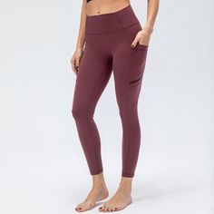 77% nylon. 23% spandex
Supports all kinds of mobility
Firm and comfortable
Sweat absorption
Squat Proof
Widened. high-waisted style
Crotch briefs
Double side pockets. zipper pockets
Designed for low-to-moderate entertainment and all-day comfort Sport Leggings, High Waist Fashion