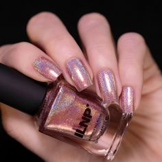 Mauve Nail Polish, Taylor Swift Nails, Holo Nail Polish, Ilnp Nail Polish, Chrome Nail Polish, Boutique Nails, Mauve Nails, Ten Nails, Beautiful Nail Polish