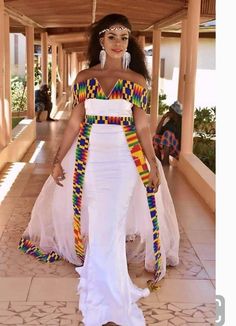 Kent's wedding dress Dashiki Prom Dress, African Print Wedding Dress, African Party Dresses, African Traditional Wedding Dress, African Wedding Attire, Kente Dress, African Prom Dresses, African Traditional Wedding, Dazzling Dress