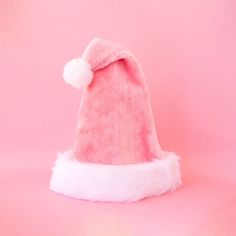 It's time to get in the spirit! Add our luxe Santa Hat in the shade Pink to any outfit and transform it into a holiday dream. A fun and festive accessory perfect for everyone! Each sold separately Pink Santa Hat, Crystal Drinkware, Button Pouch, Candle Cards, Nutcracker Ornaments, Holiday Sparkle, Dream Holiday, Stocking Stuffer Gifts, The Shade