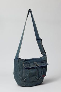 Acid wash crossbody bag by UO's own BDG label. Durable cotton canvas bag with zippered pockets and an adjustable webbing shoulder strap. Urban Outfitters exclusive. Features Crossbody bag from BDG Acid wash cotton canvas Utility style pockets Adjustable webbing strap UO exclusive Content + Care 100% Cotton Spot clean Imported | BDG Acid Wash Crossbody Bag in Blue, Men's at Urban Outfitters Streetwear Cotton Bags With Pockets, Cotton Streetwear Bags With Pockets, Functional Cotton Shoulder Bag For School, Blue Bags With Zipper Closure For Streetwear, Streetwear Canvas Bags With Pockets, Blue Streetwear Bag With Adjustable Strap, Blue Bags With Adjustable Strap For Streetwear, Blue Adjustable Strap Bag For Streetwear, Utility Cotton Bag With Zipper Pocket