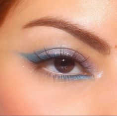 Cinderella Makeup, Eyebrow Trends, Silver Eye Makeup, Concert Makeup, Vampire Bride, Blue Makeup Looks, Face Charts, Make Up Tutorials