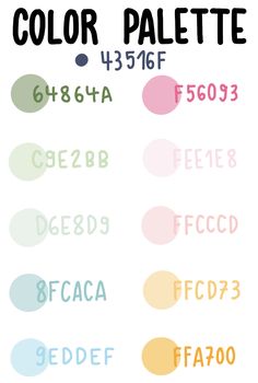 different colors and their hex codes Good Notes Color Palette Pastel, Notes Colour Coding, Notability Color Palette Codes, Goodnotes Presets, Good Notes 5 Color Palette, 12 Color Palette Hex Codes, Hex Color Codes Good Notes, Goodnotes Colour Palette For Notes, Goodnote Color Palette