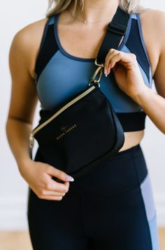 The Maven Thread 3-in-1 Crossbody Bag was designed with you in mind. Whether you're going to the gym, school, or Disneyland we've got you covered. Features 3 Uses - Crossbody Bag, Fanny Pack, Messenger Bag Includes Bag, 1 Adjustable Elastic Strap, 1 Thin Adjustable Strap Fun Accent Interior Liner Fabric Back Exterior Z Cross Over Bag, Gym School, Workout Headband, Crossbody Bags For Travel, Sporty Outfits, Everyday Bag, Nylon Bag, Black Cross Body Bag, Going To The Gym