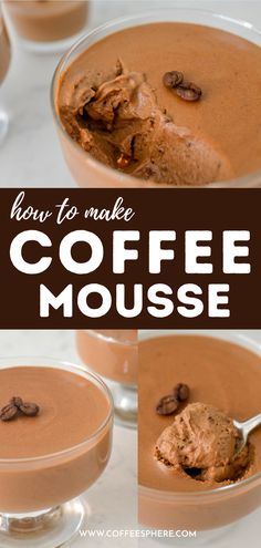 how to make coffee mousse