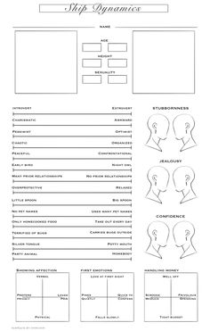 chimchiri Character Bios Template, My Ship Templates, Oc Sheets Template, Character Comparison Template, Oc Stats Sheet, Explain Your Ship Template, Ship Dynamics Template, Ship Art Template, Oc X Canon Template