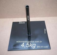 a black umbrella with measurements on it