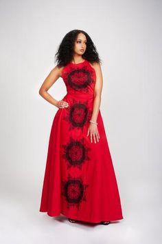 Anu African Print Jacket Dress – Ray Darten Red Fitted Embroidered Dress, Traditional Cotton Dress For Formal Occasions, Traditional Formal Cotton Dress, Red Embroidered Dress For Gala, Embroidered Red Gala Dress, Fitted Red Embroidered Party Dress, Formal Embroidered Cotton Dress, Red Embroidered Fitted Maxi Dress, Fitted Cotton Embroidered Black Dress