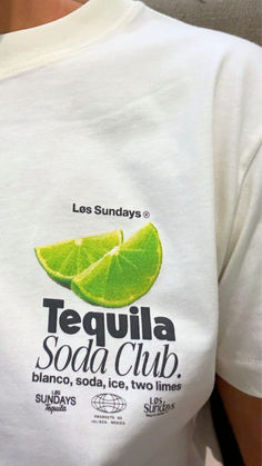 Your go to drink order is now your go to tee! Meet the Los Sundays Tequila Soda Club tee.  The Tequila Soda Club Tee is designed in a slightly larger over-sized fit, a little wider, thicker collar and slightly bigger sleeves that give the perfect vintage look! Tequila Soda, Big Sleeves, Goal Board, Tequila Drinks, Tequila Shirt, Trendy Shirt Designs, Drinks Design, Graphic Shirt, Favorite Drinks