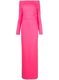 Solace London boatneck Maxi Dress Farfetch Solace London, Black Jeans Outfit, Boat Party, Versace Outfit, Yoko London, Iconic Bags, Ballet Flat Shoes, Lady Dior, Boat Neck