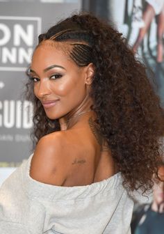 Beautiful curly hairstyles for short black hair  #beautiful #black #curly #hairstyles #short Curls Inspiration, Celebrity Braids, Party Hairstyles For Long Hair, Hair Stail, Curly Hair Pictures, Big Curly Hair, Celebrity Hair