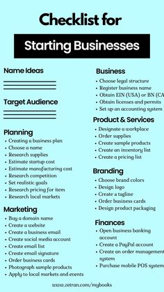 Start up Business Checklist Small Business Marketing Plan, Business Plan Outline, Small Business Bookkeeping, Bookkeeping Business, Creating A Business Plan, Successful Business Tips