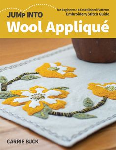 the cover of jump into wool applique