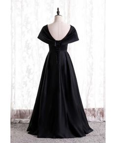 Buy modest long black pleated evening dress with dolman sleeves at affordable price online. Free shipping and pro custom service since 2009. Black Fitted Gown With Cape Sleeves, Black Evening Gown With Cape Sleeves, Black Cape Sleeves Evening Dress, Black Gown With Cape Sleeves For Evening, Black Formal Evening Dress With Cape Sleeves, Black Gown With Cape Sleeves, Black Formal Dress With Cape Sleeves, Elegant Black Evening Dress With Draped Sleeves, Formal Black Dress With Draped Sleeves