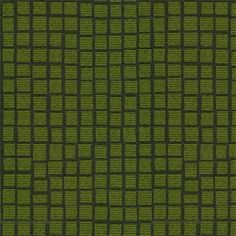 a green rug with squares on it