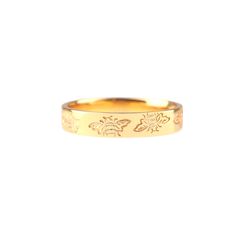 Stamped Honey Bee Band The Beauty Of Nature, Honey Bee, The Beauty, Jewelry Box, 18k Gold, Gold Plate, Honey, Bee, 925 Sterling Silver