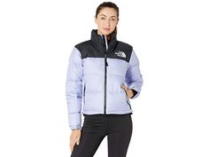 The North Face 1996 Retro Nuptse Jacket - Women's Coat : Sweet Lavender : Please note, the logo and hardware color may vary in styles marked as Prior Season. The North Face 1996 Retro Nuptse Jacket has a boxy silhouette and incredible warmth that is pack-ready so you can stay warm no matter where your adventures take you. Relaxed fit gently drapes off the body for optimal comfort. Stows in its own hand pocket. Ripstop DWR Shell: • Ripstop fabric with a durable water-repellent (DWR) coating is en Sporty Outerwear With Logo For Fall, Sporty Fall Outerwear With Logo, Winter Long Sleeve Outerwear With Logo, The North Face Casual Puffer Jacket For Cold Weather, Casual The North Face Puffer Jacket For Cold Weather, The North Face Sporty Puffer Jacket For Cold Weather, Casual The North Face Puffer Jacket For Fall, Modern Winter Sports Outerwear, The North Face 1996 Retro Nuptse