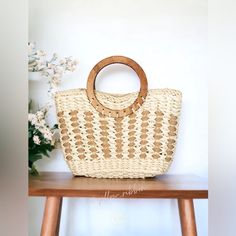 Small Braided Round Handle Tote Bag Color: Ivory Approximate Measurements: Width: 13” Height: 10” * Color Samples May Appear Different On Different Monitors Search: Altar ‘D State Vici Francesca’s Anthropologie Revolve Boho Anthro Mod Vintage Retro Cottagecore Bohemian Chic Western Tribal Granny Aztec Contemporary Minimalist Modern Classic Trendy Festival Girlie Beachy Hippie Gypsy Babydoll Casual 80’s 90’s Fall-Winter Sweater Holiday Date Night Work From Home Business Casual Office New To Poshm Chanel Flower, Cottagecore Bohemian, Retro Cottagecore, Ella Tote, Beige Tote Bag, Night Work, Tory Burch Tote, Mod Vintage, Round Handle