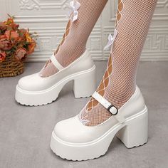 SPECIFICATIONSBrand Name: JMPRSOrigin: Mainland ChinaUpper Material: PUToe Shape: round toeWith Platforms: YesPlatform Height: 3-5cmHeel Height: Super High (8cm-up)Heel Type: Square heelPump Type: MARY JANESStyle: Lolita StyleFashion Element: BuckleSeason: Spring/AutumnOutsole Material: RUBBERis_handmade: YesPattern Type: SolidInsole Material: PUOccasion: PartyModel Number: C4272+AGender: WOMENFit: Fits true to size, take your normal sizeLining Material: PUClosure Type: buckle strapItem Type: Pumpsheel type: high heels/thick heels/chunky heelsseason: summer/spring/autumnoccasion: working/party/wedding/office/shopping/dailygender: women/woman/mujer/female/lady/ladies/femmecolor: pink/brownshoes type: high heels pumps/chunky platform Lolita shoes/ankle straps mary jeansshoes item: pumps/mary Party Shoes Heels, Heels Chunky, High Heel Sneakers, High Waist Dress, Platform High Heels, Chunky Platform, Heels Pumps, Shoes Woman, Heel Type