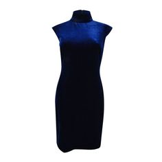 New With Original Tags Style: Sheath, Size Type: Regular, ,, Sleeveless, 90% Polyester/10% Elastane, Dry Clean, Inseam: Classic Blue Midi Dress For Party, Blue Fitted Sleeveless Dress For Evening, Elegant Blue Sheath Sleeveless Dress, Blue Sleeveless Bodycon Dress For Formal Occasions, Blue Sleeveless Bodycon Dress For Formal Events, Classic Fitted Blue Midi Dress, Blue Fitted Sleeveless Sheath Dress, Blue Fitted Sheath Sleeveless Dress, Classic Sleeveless Blue Midi Dress