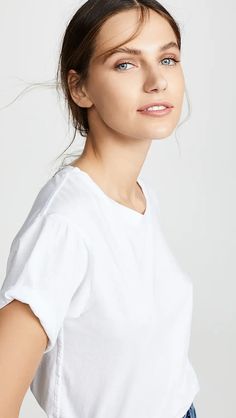 AMO Classic Tee | Shopbop Waist Length, S Models, One Shoulder Blouse, Shirt Style, Night Out, New Arrivals, Top Brands, Top Outfits, V Neck