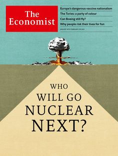 the front cover of an article about nuclear energy and its impact on the world's economy