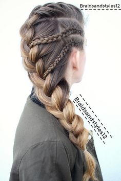 French Braid Braided Hairstyle by Braidsandstyles12. Braids, braided hairstyles French Braid Braided Hairstyle by Braidsandstyles12. Braids, braided hairstyles …. #braid#braided# braidsandstyles12#franzosische#hairstyle#frisuren#geflochtene#pigtails Hairstyles Pictures, Viking Hair, Hairstyles Braided, Braided Hair, Braided Hairstyles Easy, Braids For Long Hair, Box Braids Hairstyles, Braids For Black Hair