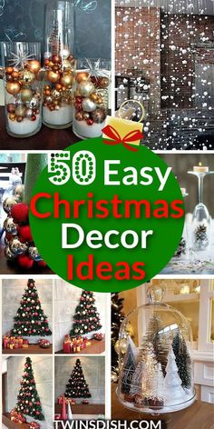 christmas decorating ideas that are easy to make