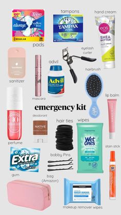 School Safety, Emergency Bag, Back To School Bags, Vanilla Fragrance, Bag Essentials, Back To School Shopping, School Readiness