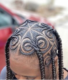 Twist Braids Cornrows Hairstyles, Cornrows Into Twists, Long Braids Hairstyles, Hair Design Ideas, Cornrow Hairstyle, Cornrow Designs, Trendy Braids, Hair Braid Designs