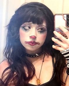 Funky Makeup, Cute Clown, Swag Makeup, Cool Makeup Looks, Pinterest Makeup, Dope Makeup, Edgy Makeup, Cute Makeup Looks