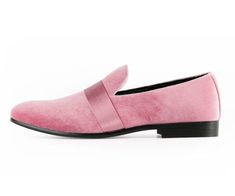 Experience the ultimate level of luxury and sophistication with Knight Pink, a line of mens velvet loafers by Amali. These pink loafers for men are an embodiment of boldness and style, designed for the discerning man who seeks to make a statement with his fashion choices. Upgrade your ensemble with a burst of rich color and exude confidence and refinement with every step. Knight mens velvet loafers feature: BASK IN SOPHISTICATION: Indulge in opulence with Knight's velvet loafers. These men's slip on loafers boast a refined satin band, adding a touch of elegance to their classic design. ENJOY ARTISANAL CRAFTSMANSHIP: Feel the luxuriousness of these men's casual shoes featuring a sumptuous velvet exterior and sturdy synthetic sole, providing unmatched style and comfort. INDULGE IN AN ARRAY O Velvet Loafers Mens, Pink Loafers, Mens Slip On Loafers, Loafers For Men, Velvet Loafers, Exude Confidence, Men's Casual Shoes, Style Savvy, Burgundy And Gold