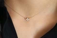 Bday Jewelry, Diamond Cluster Necklace, Layering Diamond Necklaces, Beautiful Diamond Necklace, J Necklace, Diamond Bar Necklace, Dainty Diamond Necklace, Woman Accessories, Solitaire Pendant Necklace