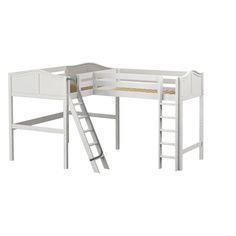 SUMMIT WC : Corner Loft Beds Twin Full High Corner Loft Bed Corner Loft Bed, Corner Loft Beds, Corner Loft, Bunk Bed Loft, Twin Size Loft Bed, Loft Storage, Low Loft Beds, Loft Beds, Bedroom Corner