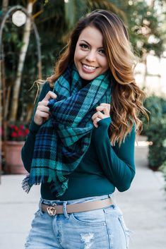 Oversized Blanket Scarf Green Navy Plaid Shop Simply Me Boutique Shop SMB – Simply Me Boutique Boutique Hub, Oversized Blanket, Boutique Shop, Girls Night Out, Winter Scarf, Girls Night, Dress Shoes