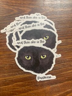 "Sticker is from Rhiannon by Fleetwood Mac Lyrics read, \"and then she is the darkness.\" I don't own the song, use of it is under fair use laws" Fleetwood Mac Rhiannon, Fleetwood Mac Lyrics, Fair Use, Fleetwood Mac, The Darkness, The Song, Mac