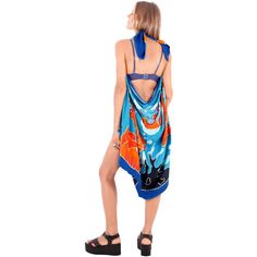 LA LEELA proudly present you, this adorable collection of stylish swimwear beach bikini cover up sarongs with solid and vibrant colors. this swim/bath accessory designed according to the latest trends with absolute perfection which will increase and beautify your wardrobe needs, versatility of this beach season high demand multi tasking piece twists and wraps in multitude of ways. Embrace the beach with LA LEELA Sarongs Cover-Ups—where style meets sun safety for your most confident cover-up Clot Beachy Wrap Sarong For Pool, Wrap Sarong For Poolside And Beach Season, Vibrant Swimwear For Summer Beach Cover-up, Beach Season Wrap Sarong For Pool, Wrap Sarong For Pool And Beach Season, Blue Beachy Cover-up For Beach Season, Blue Bohemian Swimwear For Pool, Bohemian Blue Swimwear For Pool, Blue Wrap Sarong For The Beach