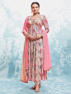 Floral Anarkali, Anarkali Dresses