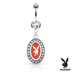 Bunny Logo, Navel Ring, Belly Piercing, Playboy Bunny, Navel Rings, Belly Ring, The Class, Round Frame, Belly Rings